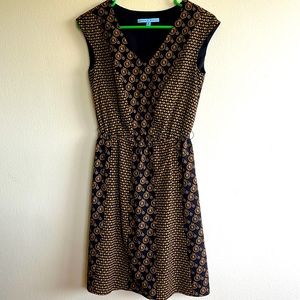 Antonio Melani dress with bicycle print fabric